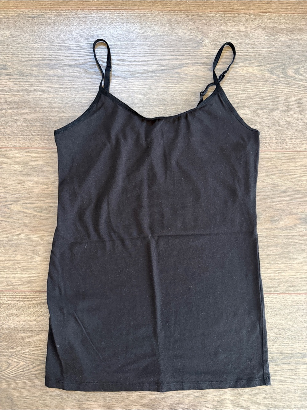 Felina Women's Small Camisole Black Tank Top Adjustable Undergarmet Neutral